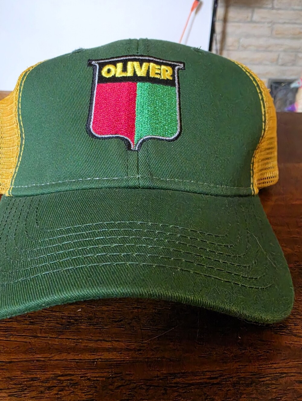 Oliver Tractor Hat Sales & Services Farm Mesh Back Cap